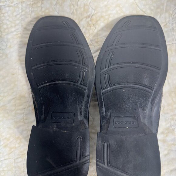 Docker 90-27224 Franchise Black Leather Slipon ComfortDress Loafer Men Shoe 9. - Picture 6 of 8